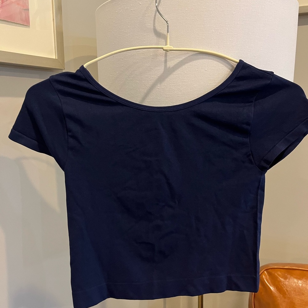Intimately Free People Cap Sleeve Seamless Shirt